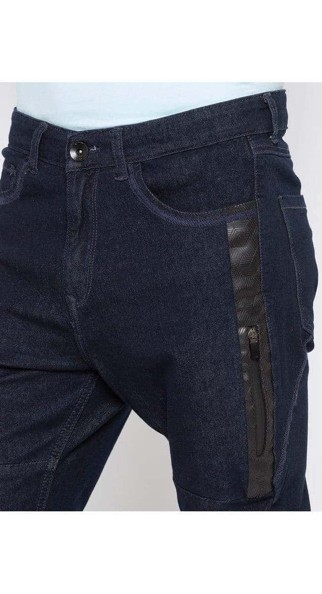 Spykar MGYM01AI99RAWBLUE Solid Skinny Fit Jeans (Raw Blue)
