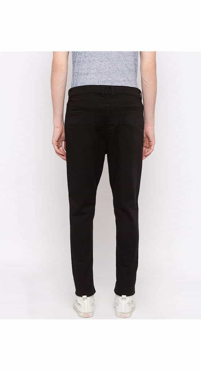 Spykar MGYM01AI93BLACK Solid Gymjns Fit Jeans (Black)