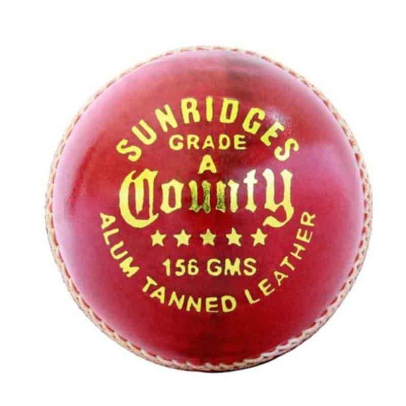Supercounty Legitimate Grade A 5.5 oz leather cricket ball