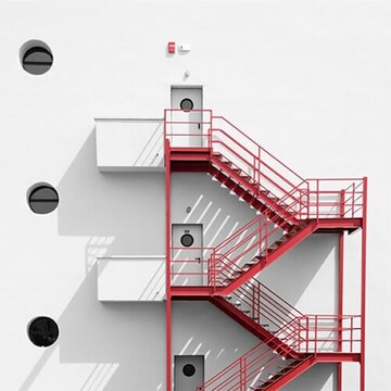Fire Escape Stairs Plan