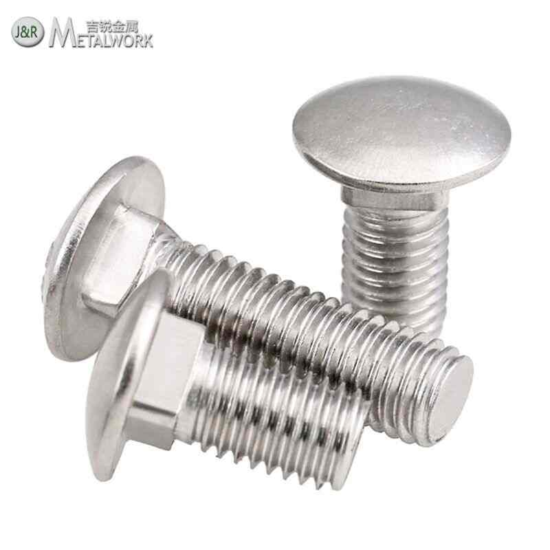 thumbnail image 2 of M6 X 25mm Stainless Steel Mushroom Button Head Bolts – 10 Pack – Fairing Bolts For Suzuki 2 of 5