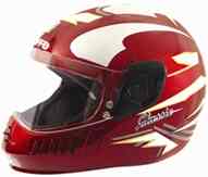 Full Face Helmet Red 