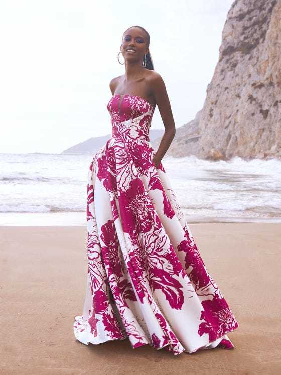 polyester nylon dress Polyester/Nylon Prom & Formal Dresses