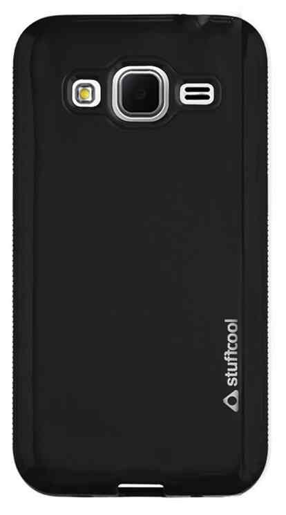 Buy Stuffcool Doux Soft Back Case Cover For Samsung Galaxy Core Prime Black Dxsg360 Blk Features Price Reviews Online In India Justdial