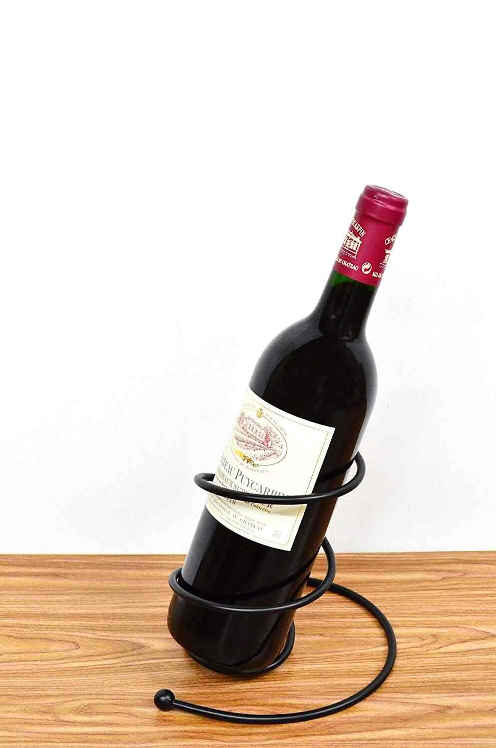 Superiore Livello Milano Single Bottle Countertop Wine Holder Free