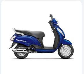 Suzuki Access 125 Drum Alloy Bluetooth Bs6 Blue in Pondicherry