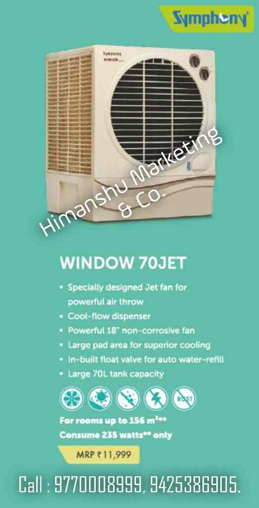 Symphony Window 70 Jet Air Cooler Price