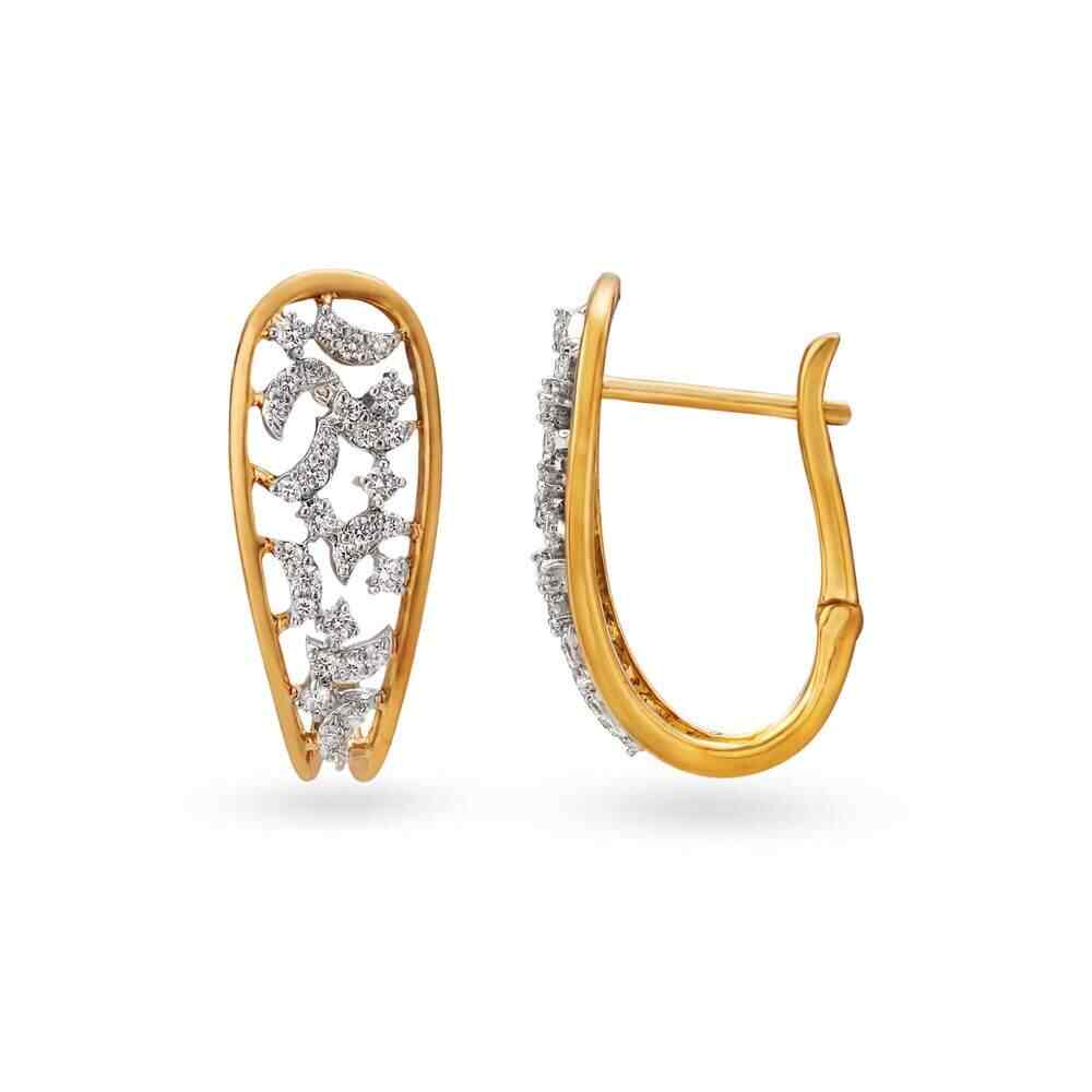 Tanishq on sale earrings hoops