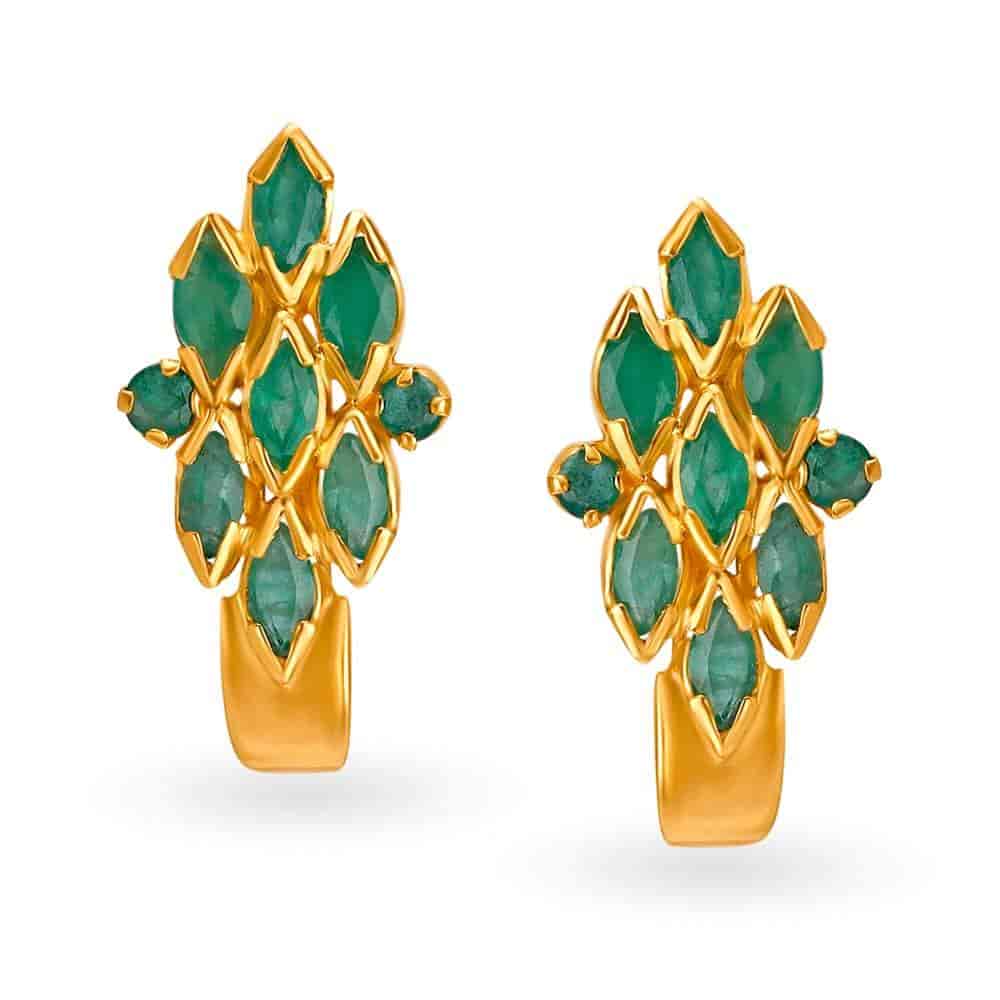 TANISHQ Wondrous Emerald Stud Earrings Price Starting From Rs 24 596. Find Verified Sellers in Tirunelveli JdMart