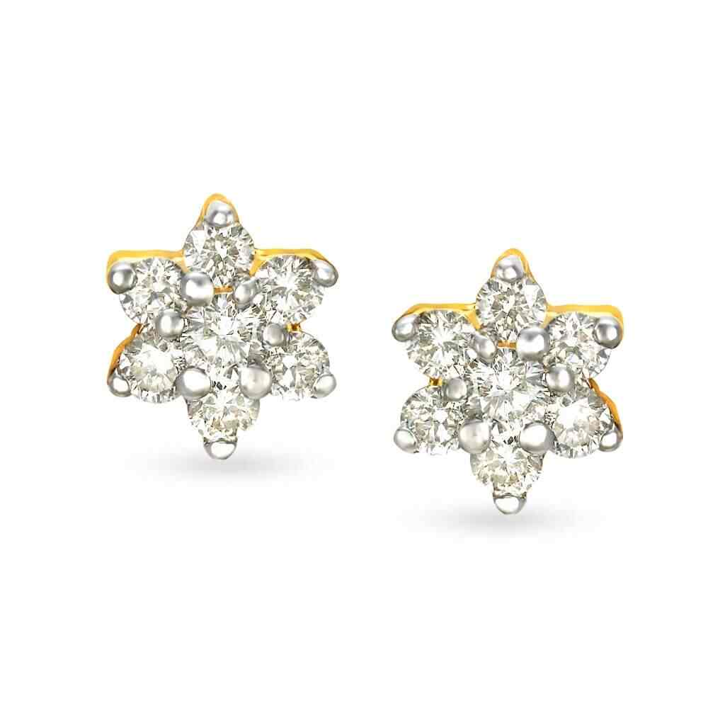 Tanishq diamond hot sale solitaire earrings