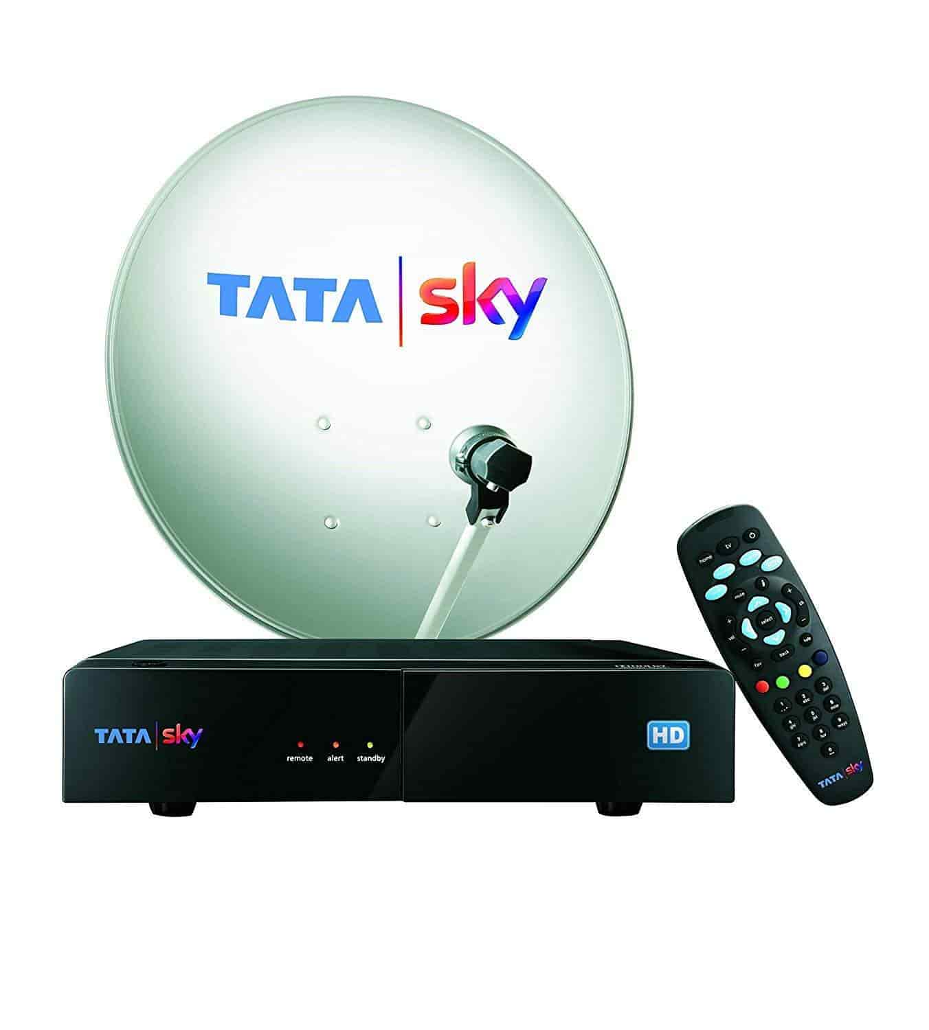 TATA SKY HD Connection with 1 Month Basic Pack and Installation