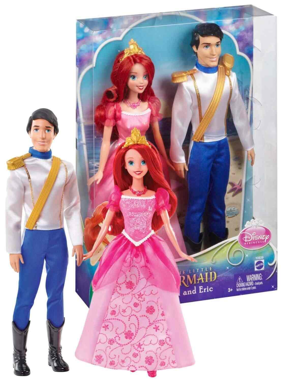 ariel and eric dolls