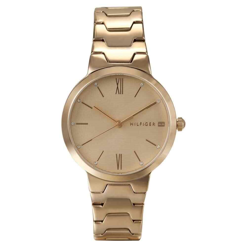 TOMMY HILFIGER Rose Gold Dial Analog Women Watches (TH1781959)