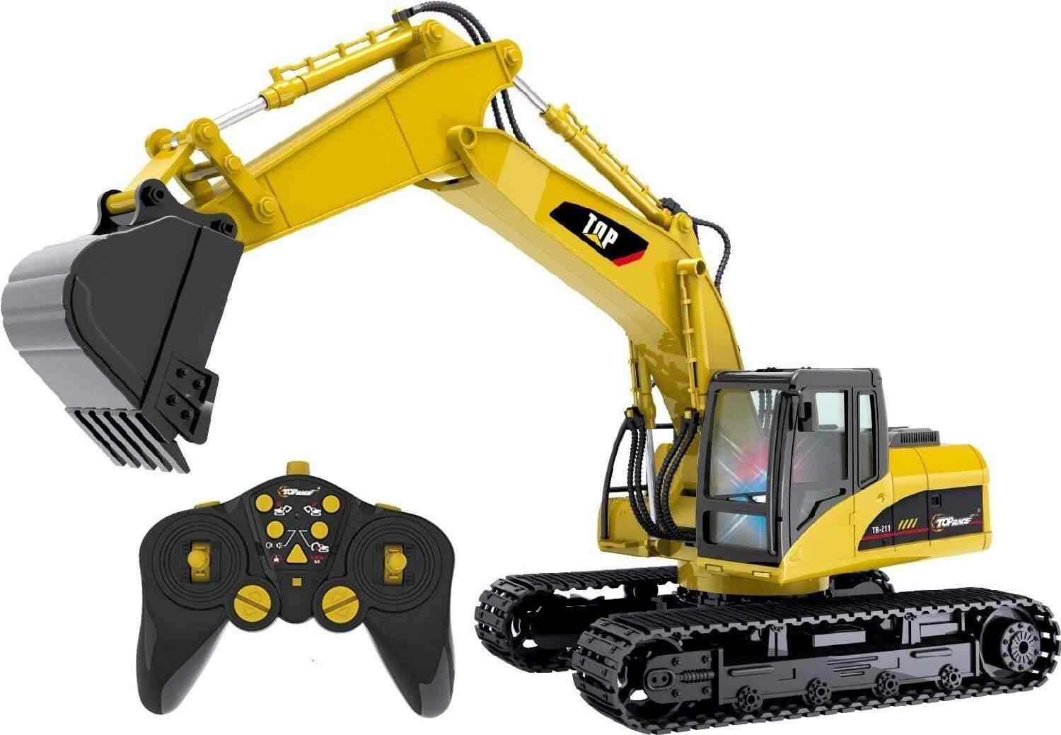 top race rc excavator