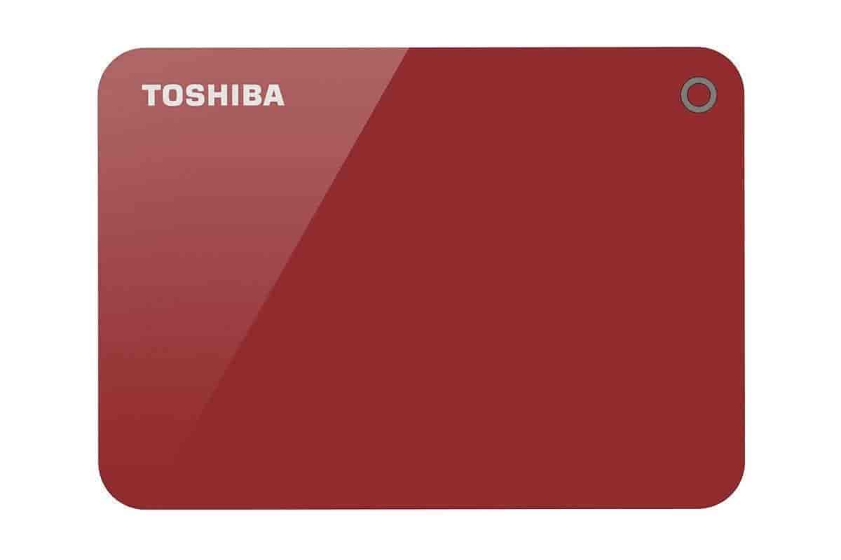 TOSHIBA Canvio Advacne 2TB USB3.0 External Hard Drive (Red)