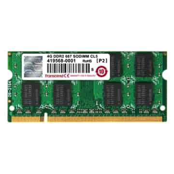 Transcend 2GB DDR2-667 SO-DIMM (JetRam) Computer Ram [JM667QSU-2G]