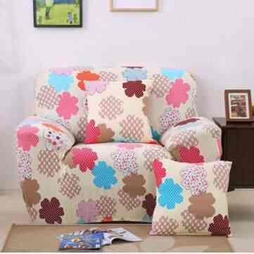 Buy Two Seater Textile Spandex Strench Flexible Printed Elastic