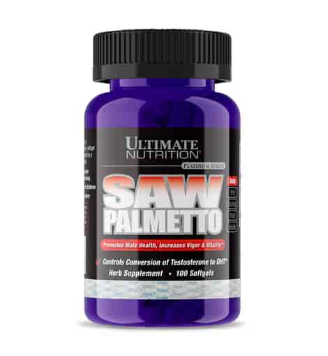 Ultimate Nutrition Saw Palmetto Herb Supplement
