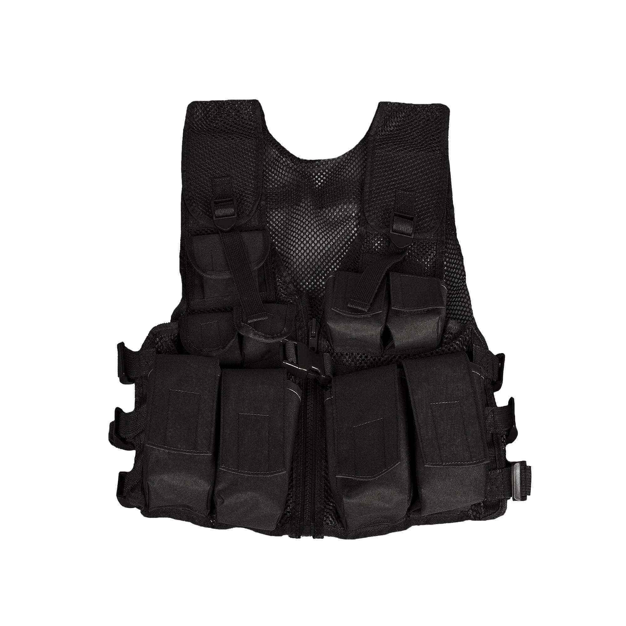 Nylon Black Military Vest - Durable Tactical Gear - Justdial Verified