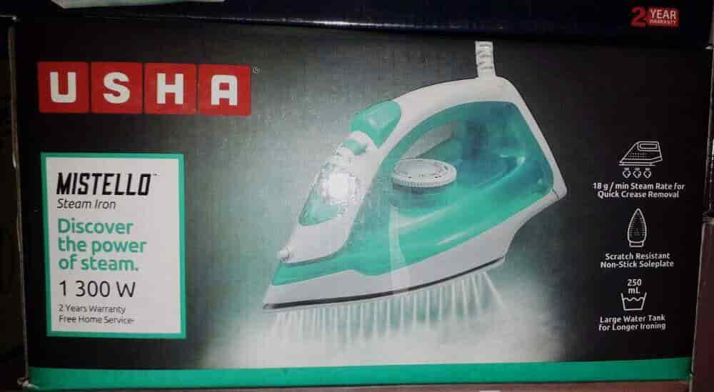 usha mistello steam iron