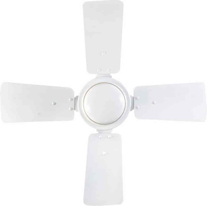 USHA 600 mm SWIFT W/O REG WH CF 4 Blade Ceiling Fan (White)