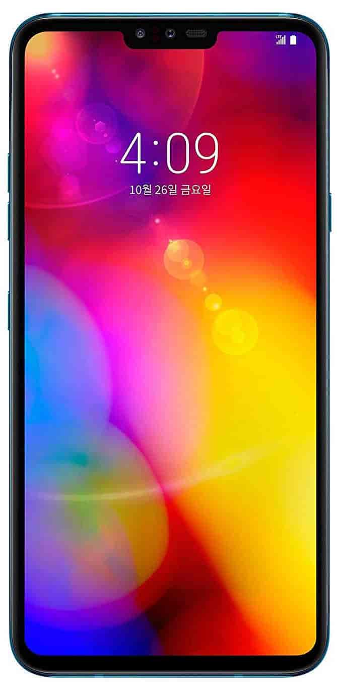 LG V40 ThinQ (RAM 6GB, 128GB, Moroccan Blue)