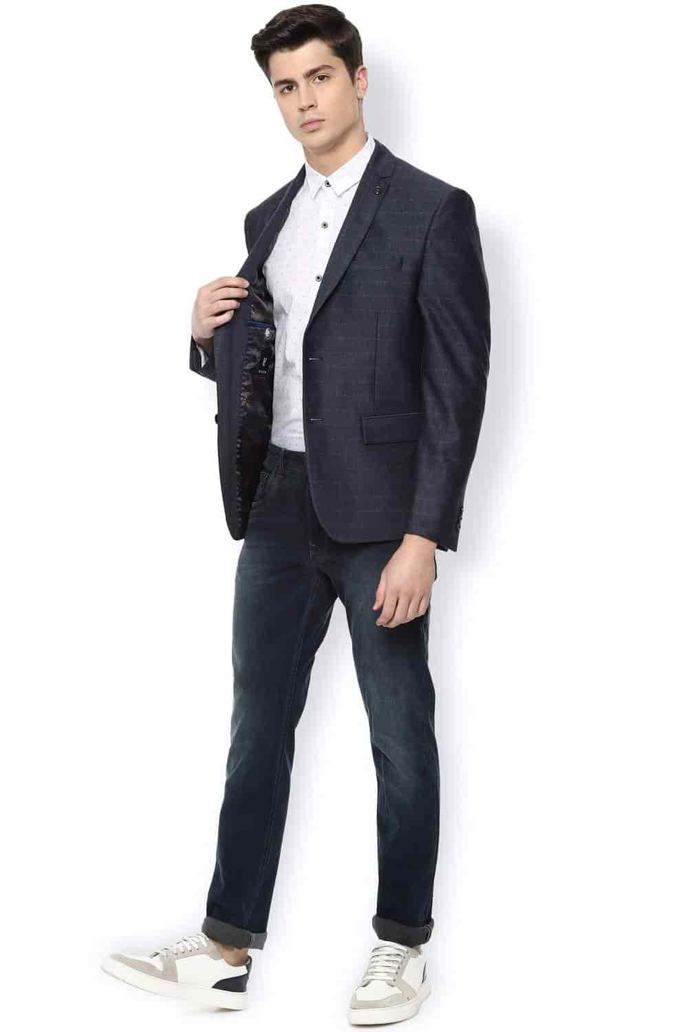 VAN HEUSEN Navy Blazer VDBZESKFI42925 - 42