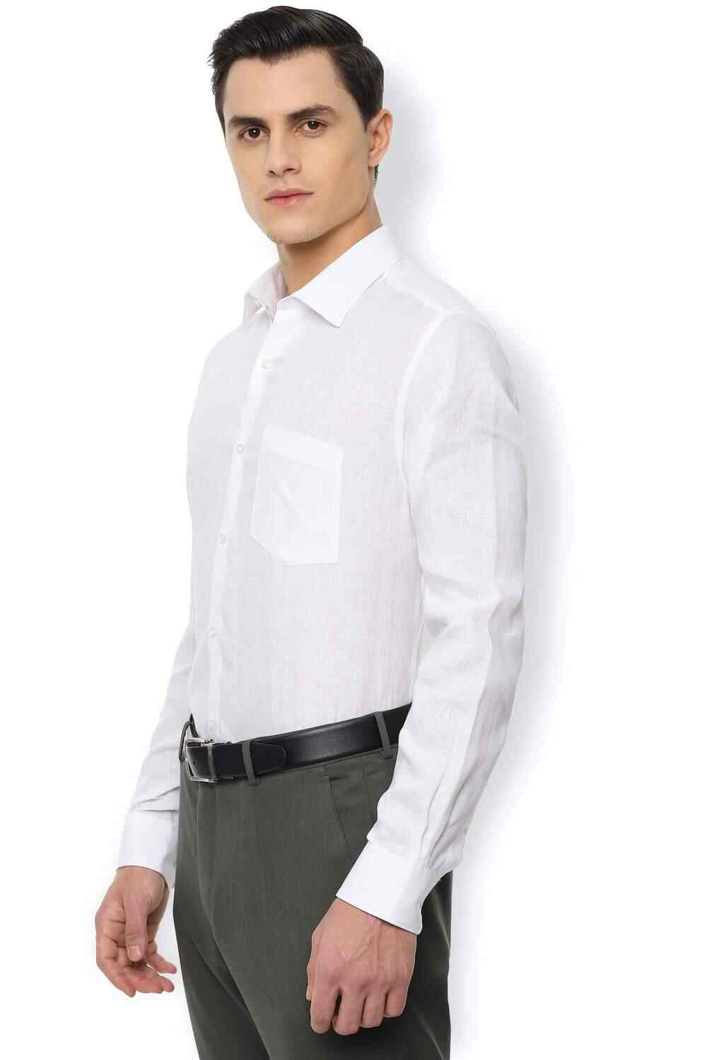 Van Heusen Linen 38 Mens Shirts Get Best Price from Manufacturers