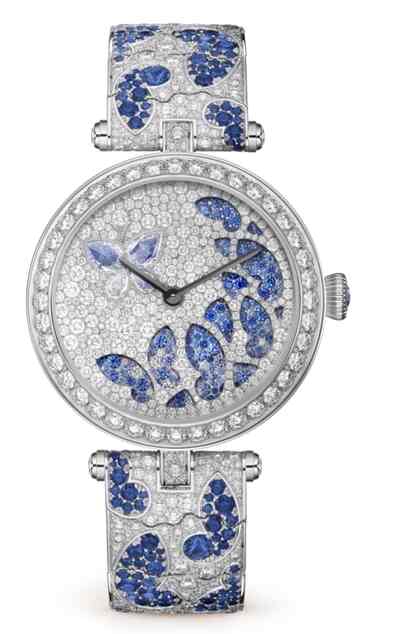 Buy Van Cleef Arpels Lady Nuit Des Papillons Manual Watch Vcaro8o100 Features Price Reviews Online In India Justdial