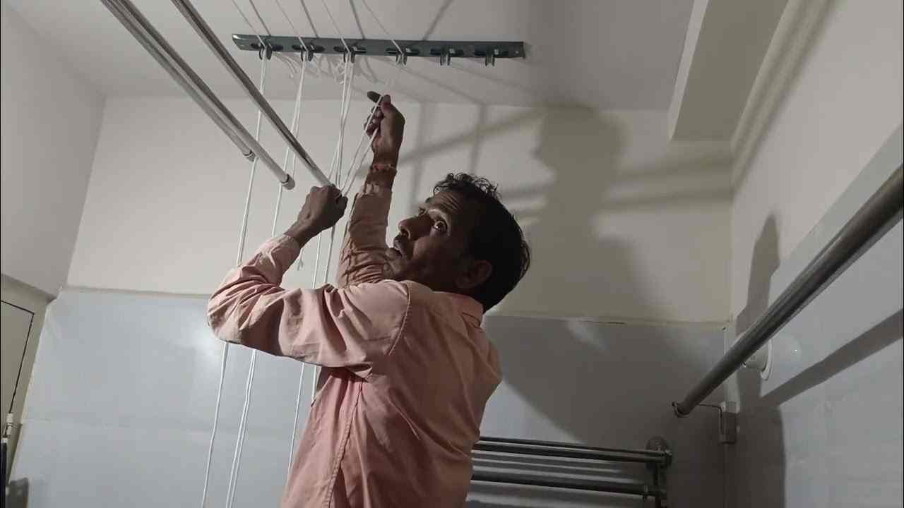 Clothes drying hanger discount