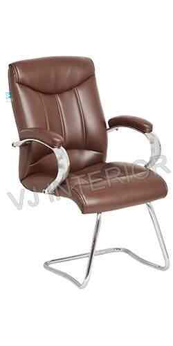 Vj interior leatherette office best sale arm chair