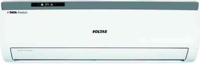 VOLTAS 1.5 Ton 3 Star Split AC (Copper, 183 SZS, White)
