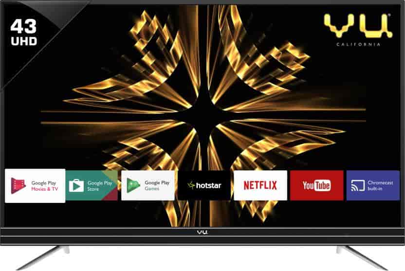 Vu Official Android 109cm (43 inch) Ultra HD (4K) LED Smart TV(43SU128_V1)