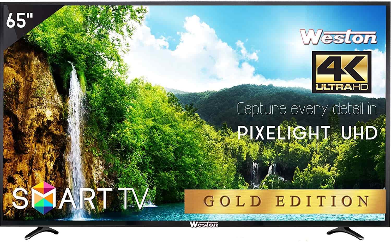 Weston 165.1 cm (65 inches) WEL-6500 4K UHD LED Smart TV