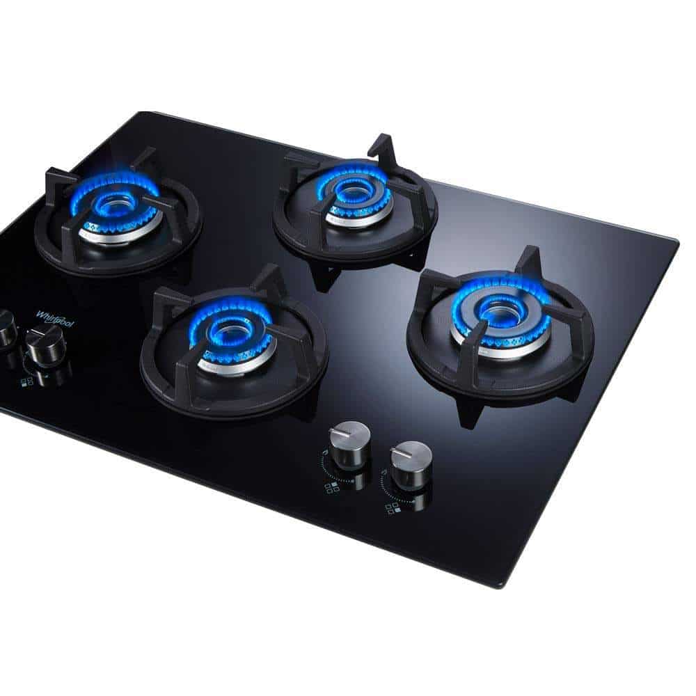 Whirlpool Hob 4 Burner Auto Ignition Gas Stove Elite Hd 704 Hob 4 Burner Auto Ignition Gas Stove