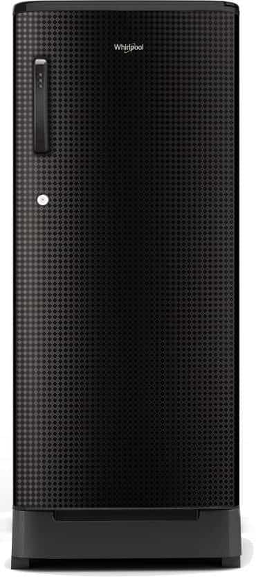 Whirlpool 190 L Direct Cool Single Door 3 Star Refrigerator(Argyle Black, WDE 205 Roy 3S)