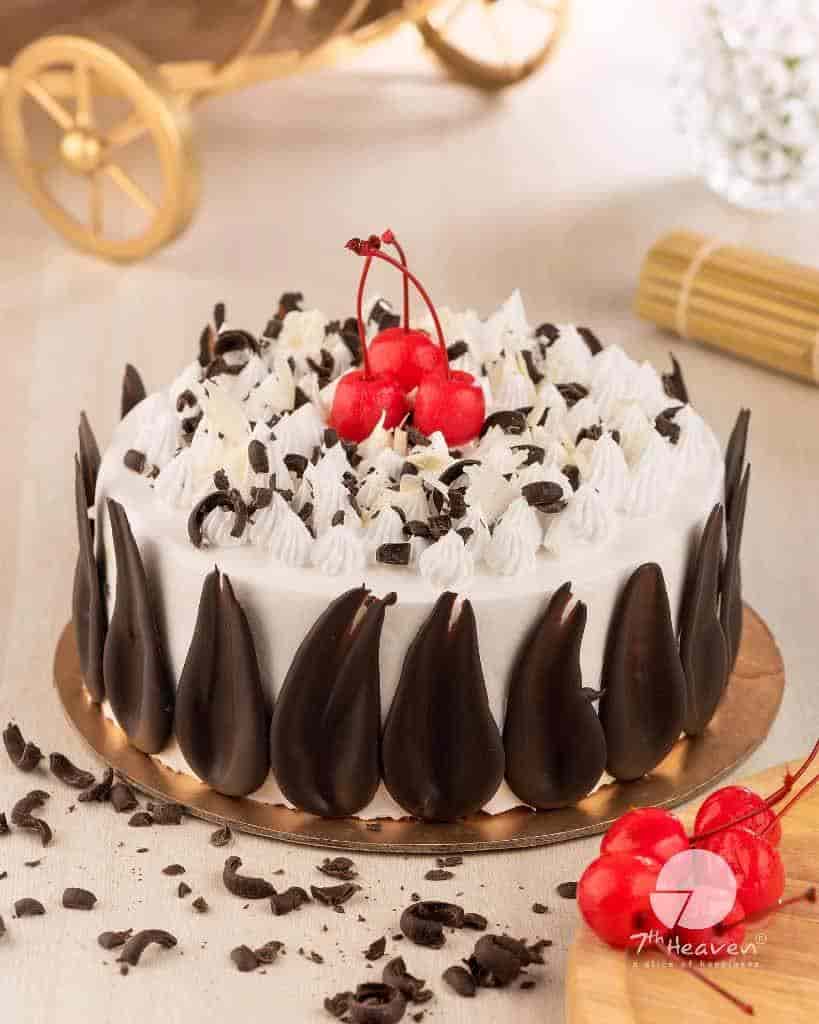 7th Heaven White Forest Cake