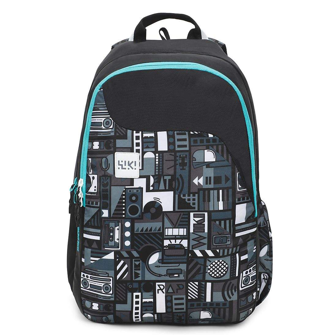 Wildcraft Wiki 1 Music Backpack 29.5L | Standard Purple, Unisex Daypack For School, Travel & Work