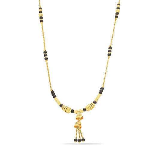 Women Gold Mangalsutra Chain in 