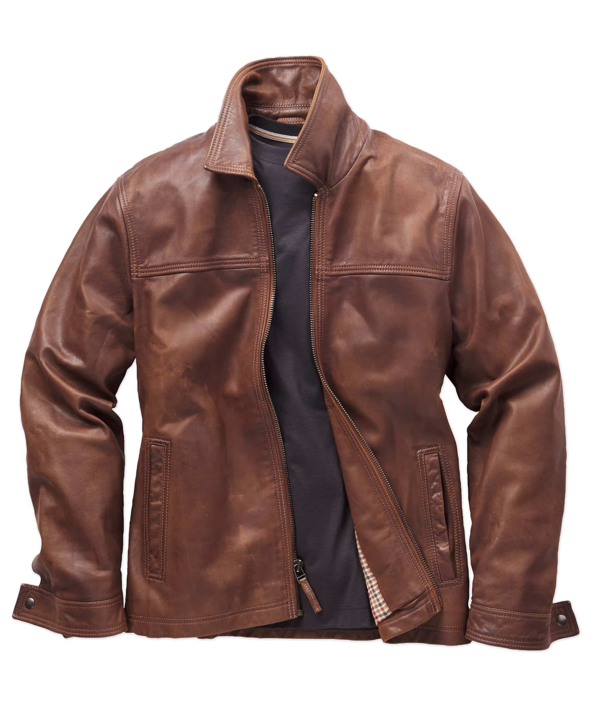 Goat Leather Jacket - Stylish, Durable & Premium Quality