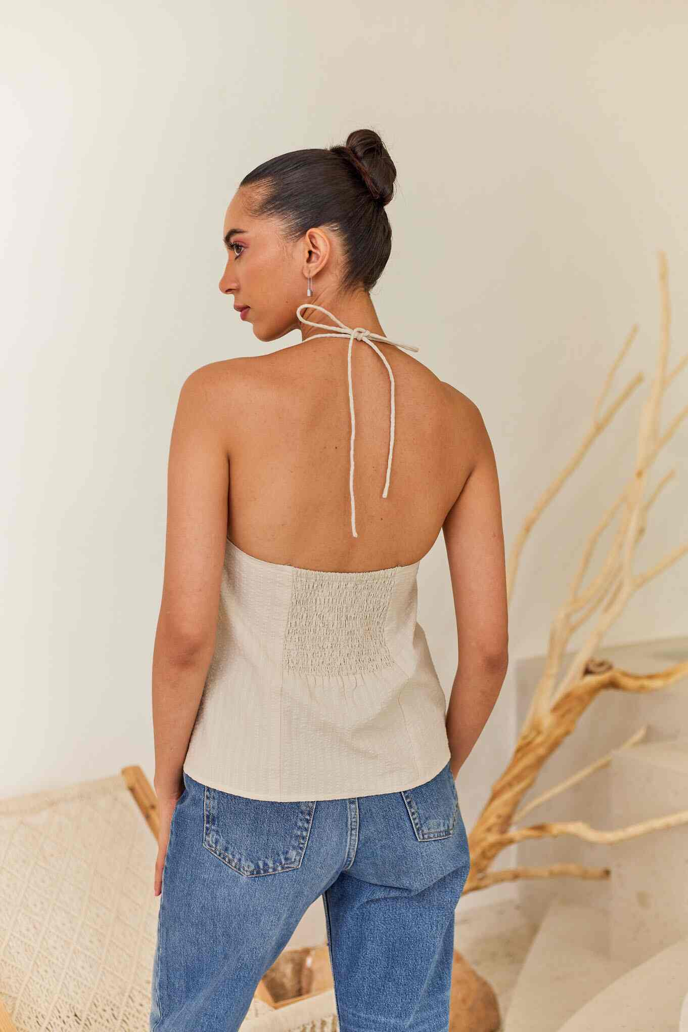 Cotton Grey Women Tank Top in Hyderabad - Dealers, Manufacturers