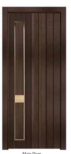 Walnut Finish Door - WPD 1840