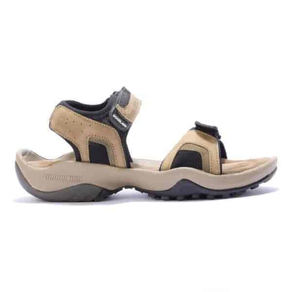 WOODLAND Floater Mens Sandals (40, Olive Green)