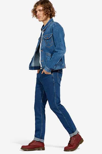 Wrangler Men 124MJ Light Blue Jacket