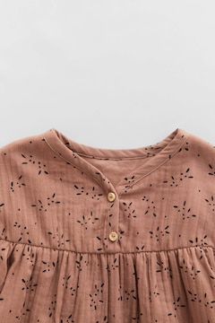 ZARA Printed Light Brown Baby Dress Price Starting From Rs 1,910. Find  Verified Sellers in Chandrapur