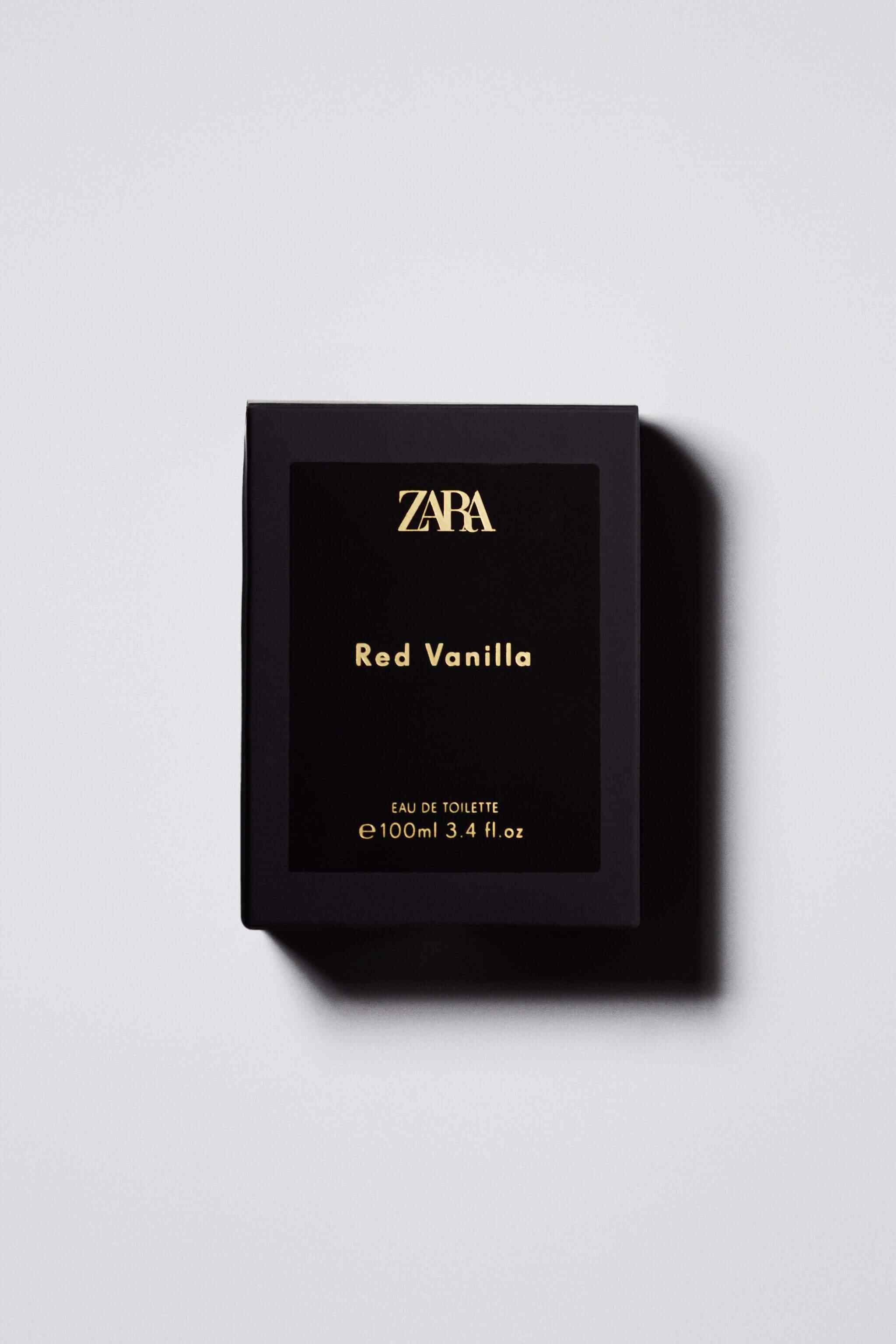 Zara perfume red discount vanilla