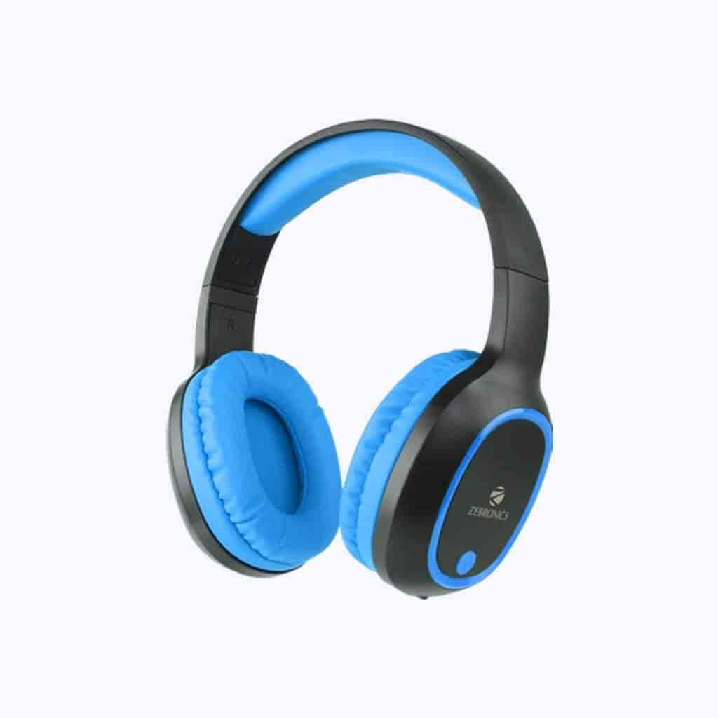 Zebronics raga stereo online wireless headphones