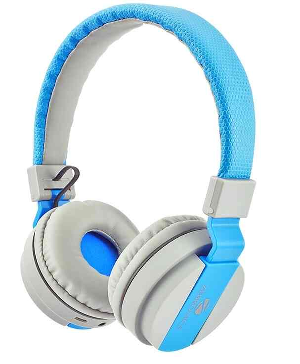 Zebronics Wireless Blue White Headphones Get Best Price from
