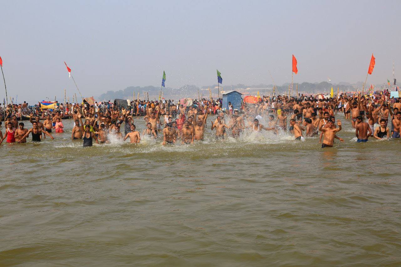 Rupali Ganguly at Maha Kumbh