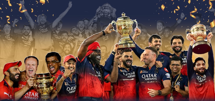 RCB Win IPL 2025: E Sala Cup Namdu After 18-Year Wait - Jd Collections